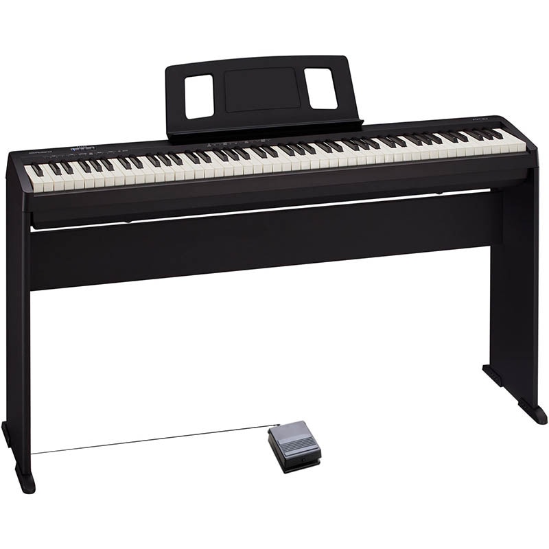 Roland/デジタルピアノ FP-10-BK＋KSCFP10-BK〈専用スタンドセット 