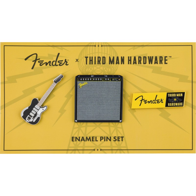 Fender x Third Man Hardware Lapel Pin Set �ԥ�Хå��ҥե��������