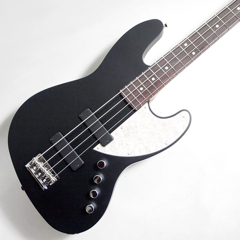 Fender Made in Japan Elemental Jazz Bass, Rosewood Fingerboard, Stone Blackҥե㥺١