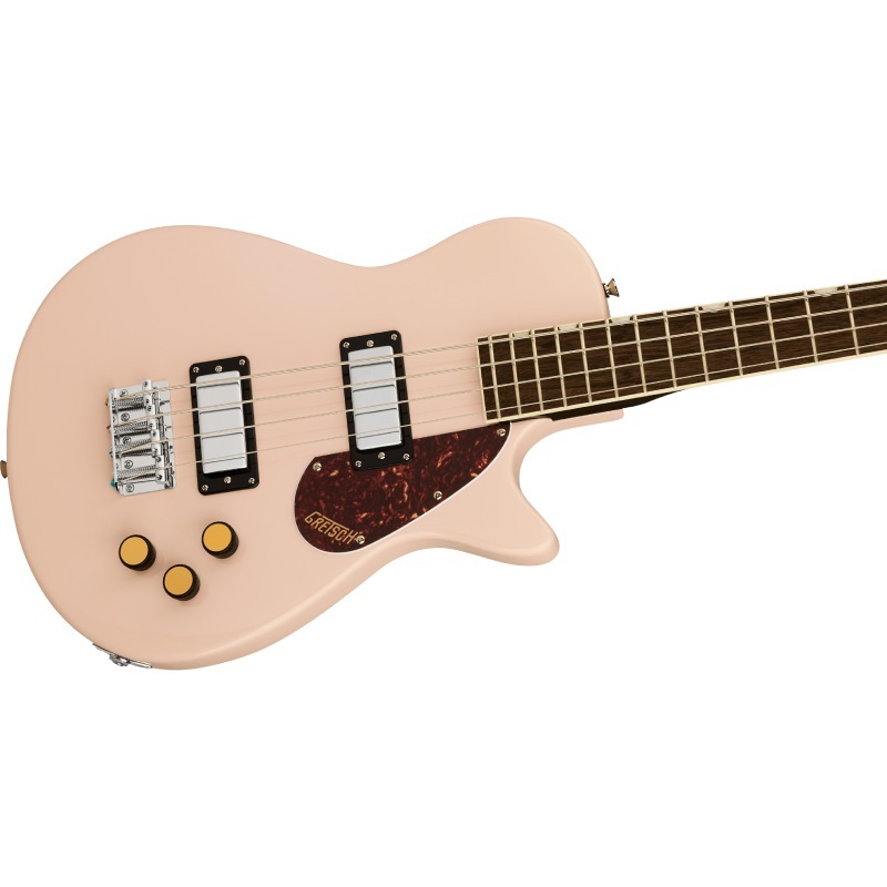 GRETSCH Streamliner Jet Club Bass Single-Cut, Laurel Fingerboard, Shell Pink ���硼�ȥ�������١����ҥ���å���