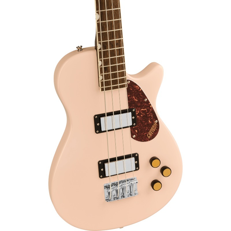 GRETSCH Streamliner Jet Club Bass Single-Cut, Laurel Fingerboard, Shell Pink ���硼�ȥ�������١����ҥ���å���