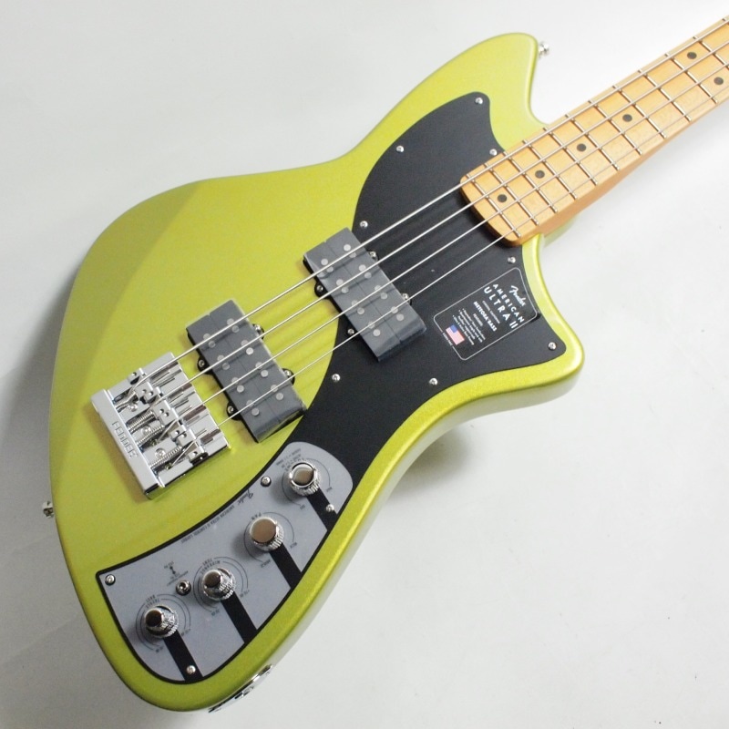 Fender American Ultra II Meteora Bass, Maple Fingerboard, Solar