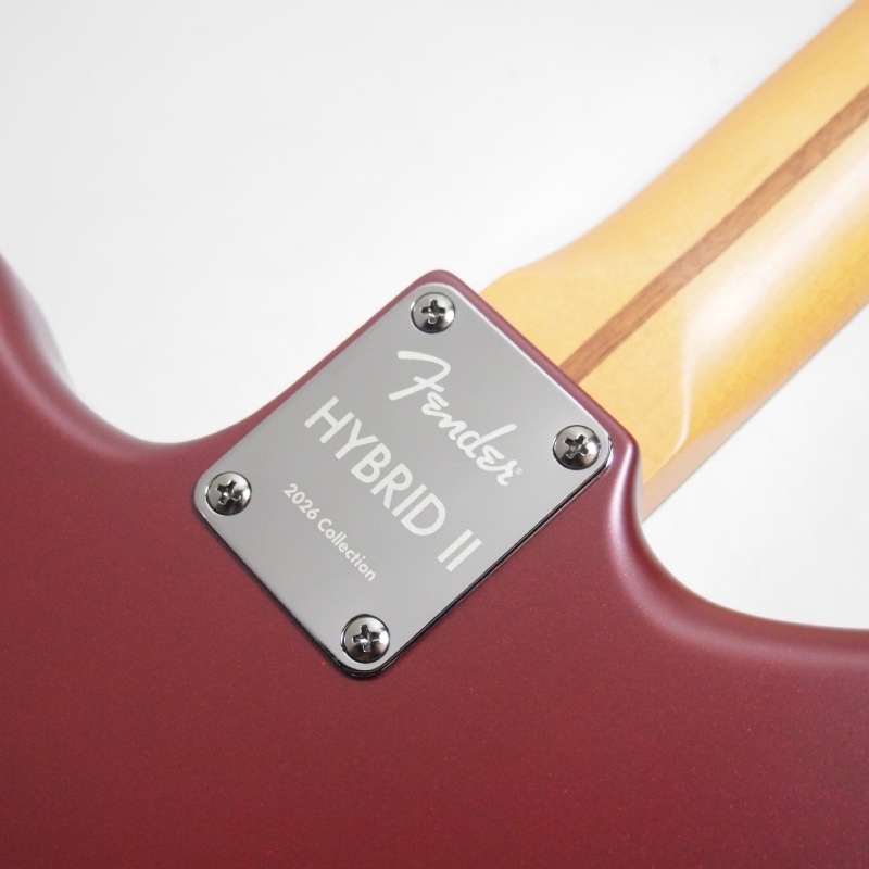 Fender Made in Japan Hybrid II 2026 Collection Jazzmaster, Matte Inferno Red �ե������ ����ѥ� ���㥺�ޥ�����