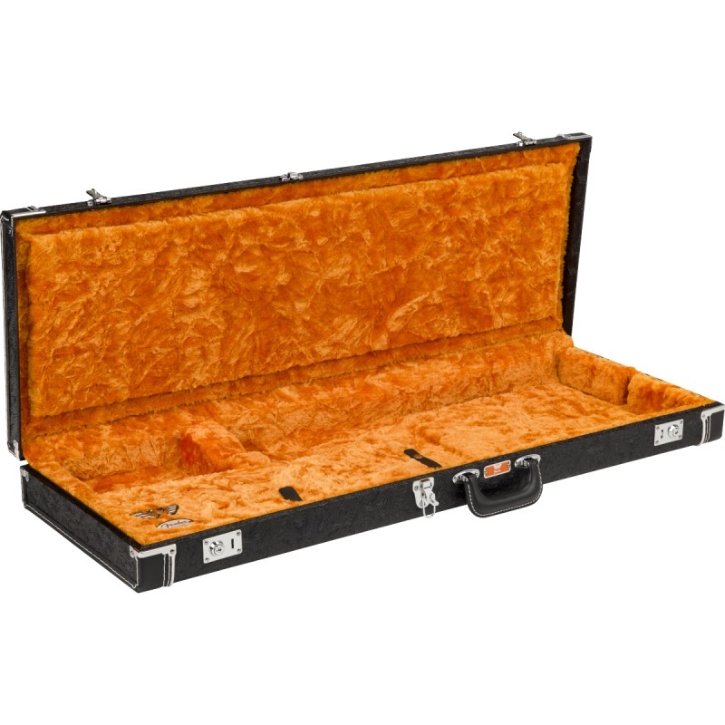 Fender Waylon Jennings Strat/Tele Case, Black Tooled Leather �ϡ��ɥ������ҥե��������