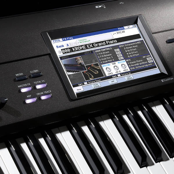 鍵盤楽器 KORG KROME EX 61 KROME EX - MUSIC WORKSTATION | KORG (Japan)