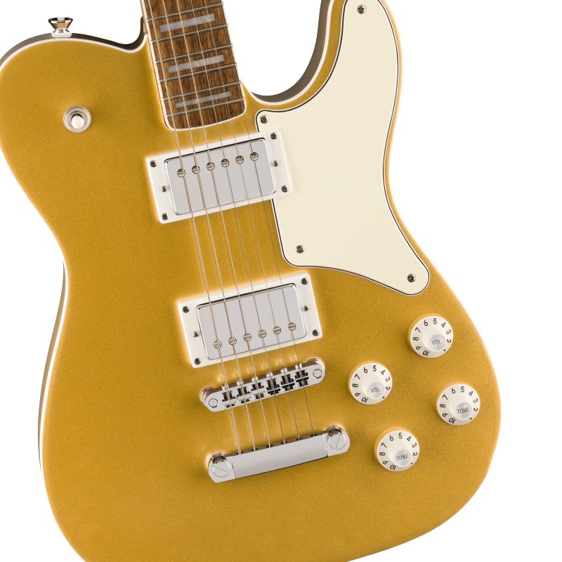 Squier by Fender Limited Edition Paranormal Troublemaker Telecaster Deluxe Aztec Gold�ҥ����磻�� �ե��������