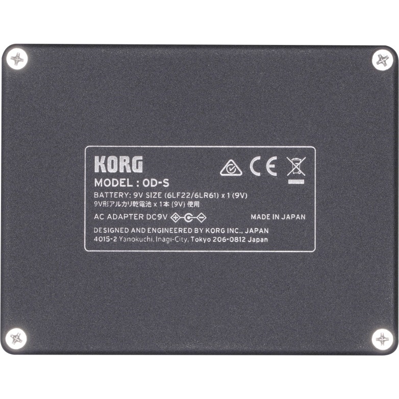 Nu:tekt OD-S BK Nutube OverDrive Nutube��ܥ��ե������� �����С��ɥ饤��