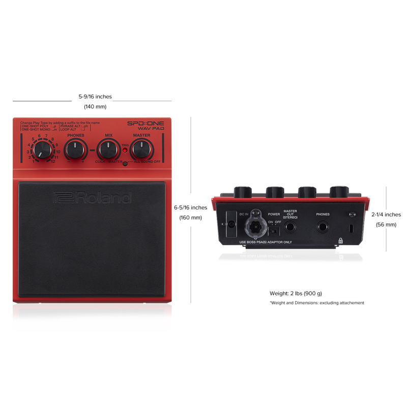 Roland/SPD::ONE WAV PAD ǥ롦ѡå󡦥ѥå SPD-1Wڥ SPD ONE