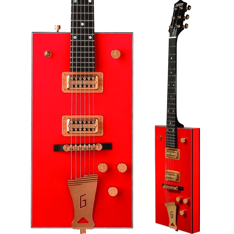 GRETSCH G6138 Bo Diddley, "G" Cutout Tailpiece, Ebony Fingerboard, Firebird Red ����å�