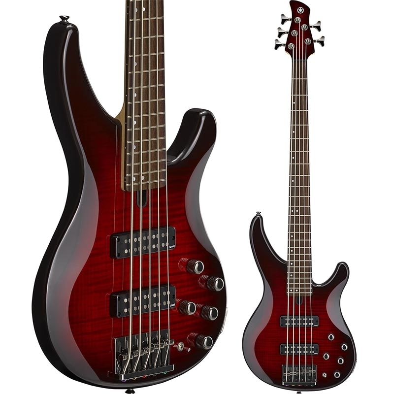 YAMAHA/5弦エレキベース TRBX605FM ダークレッドバースト(DRB)【ヤマハ