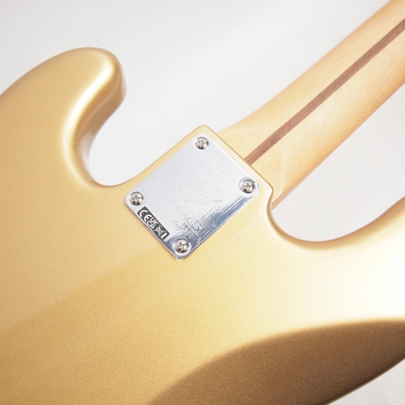 Fender 75th Anniversary Player II Precision Bass, Maple Fingerboard, Aztec Gold �ե������MEX�ץ쥷�����١���