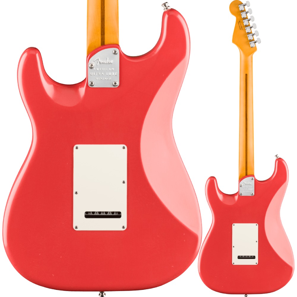 Fender American Ultra Luxe Vintage '60s Stratocaster HSS, Rosewood Fingerboard, Fiesta Red�ҥե������USA���ȥ�ȥ��㥹������