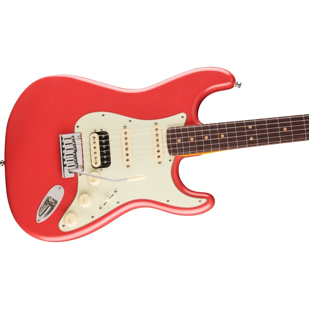 Fender American Ultra Luxe Vintage '60s Stratocaster HSS, Rosewood Fingerboard, Fiesta Red�ҥե������USA���ȥ�ȥ��㥹������