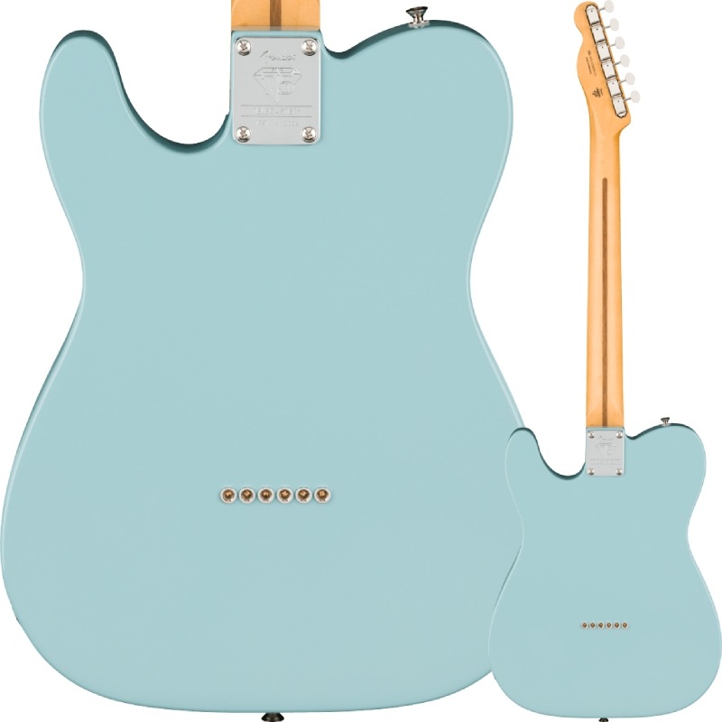 Fender 75th Anniversary Player II Telecaster, Rosewood Fingerboard. Daphne Blue �ե������ �ƥ쥭�㥹����