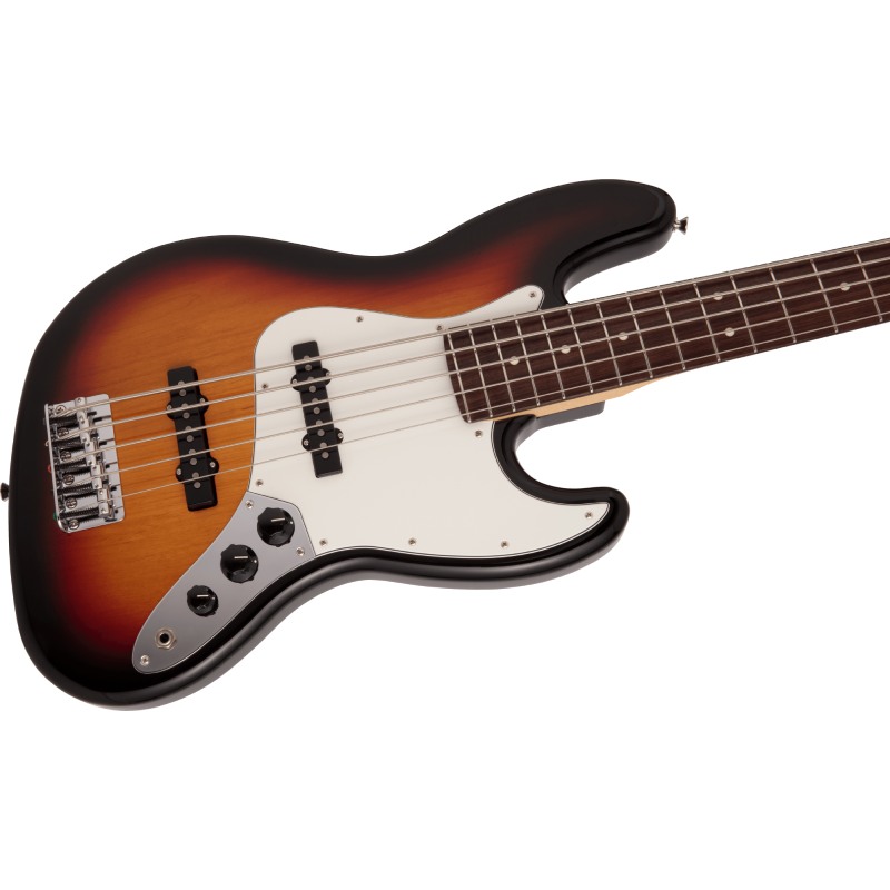 Fender Made in Japan Hybrid II Jazz Bass V, Rosewood Fingerboard, 3-Color Sunburstҥե5١
