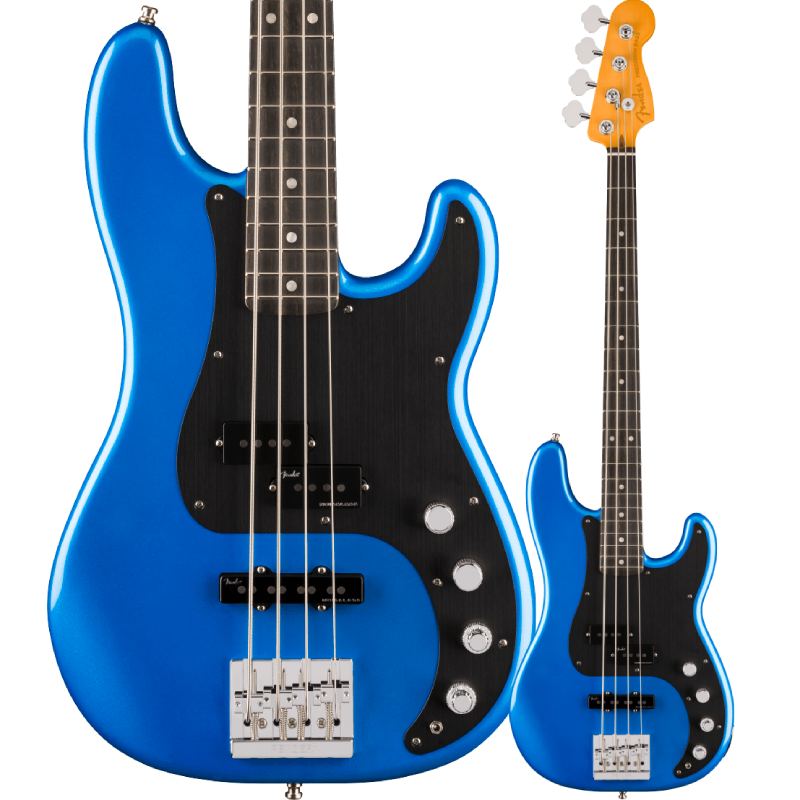 Fender American Ultra II Precision Bass, Ebony Fingerboard, Noble Blue�ҥե������USA�ץ쥷�����١�����