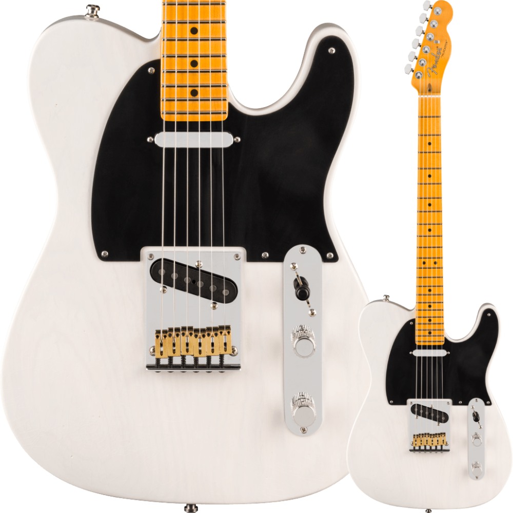 Fender American Ultra Luxe Vintage '50s Telecaster, Maple Fingerboard, White Blonde�ҥե������USA�ƥ쥭�㥹������
