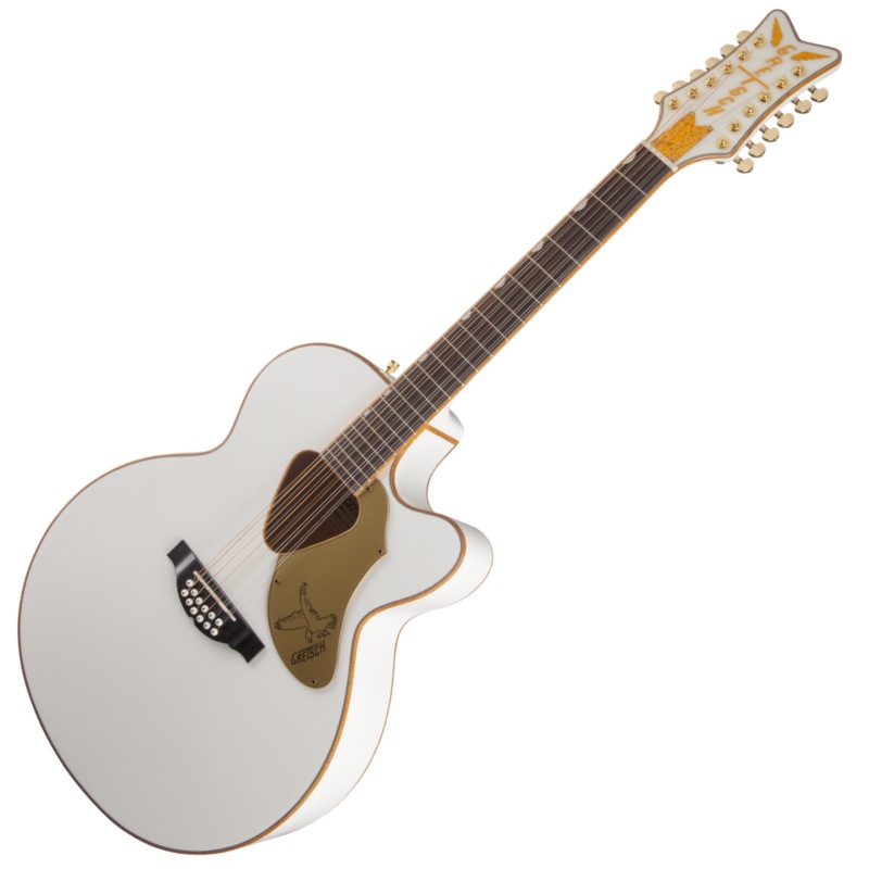 GRETSCH G5022CWFE-12 Rancher Falcon Jumbo 12-String Cutaway Electric, Fishman Pickup System, White 12�����쥢���ҥ���å���