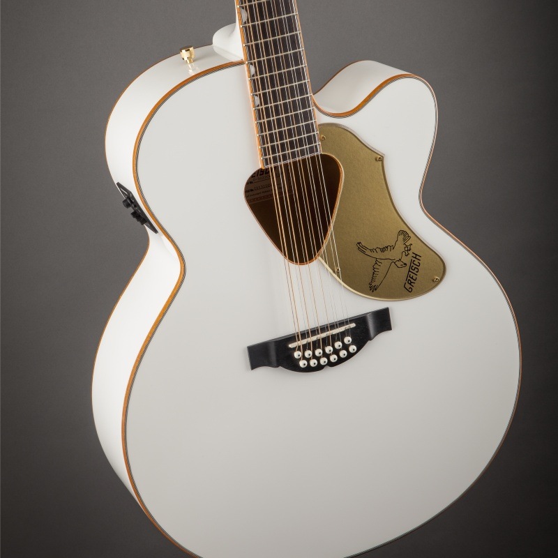 GRETSCH G5022CWFE-12 Rancher Falcon Jumbo 12-String Cutaway Electric, Fishman Pickup System, White 12�����쥢���ҥ���å���