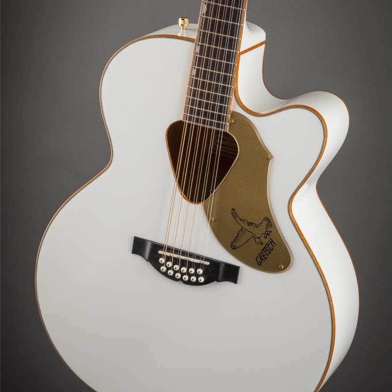 GRETSCH G5022CWFE-12 Rancher Falcon Jumbo 12-String Cutaway Electric, Fishman Pickup System, White 12�����쥢���ҥ���å���