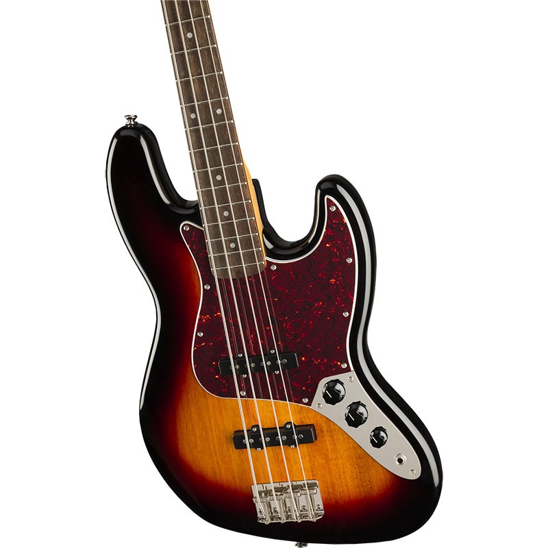 Squier by Fender Classic Vibe '60s Jazz Bass, Laurel Fingerboard, 3-Color Sunburstڥ磻䡼