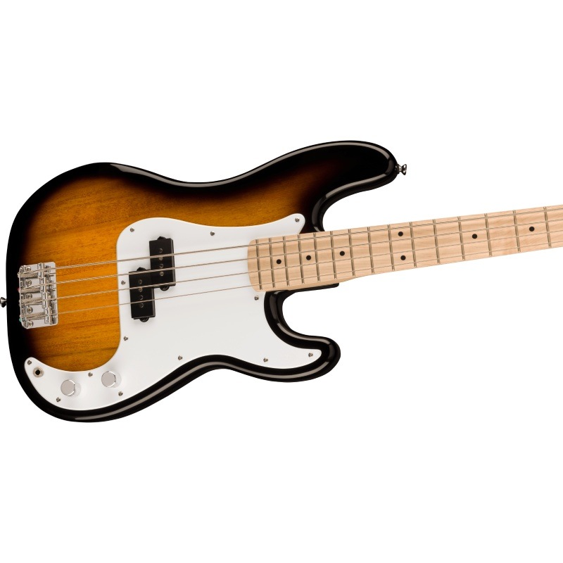 Squier by Fender Squier Sonic Precision Bass, Maple Fingerboard, White Pickguard, 2-Color Sunburst�ҥ����磻�䡼 �ե��������