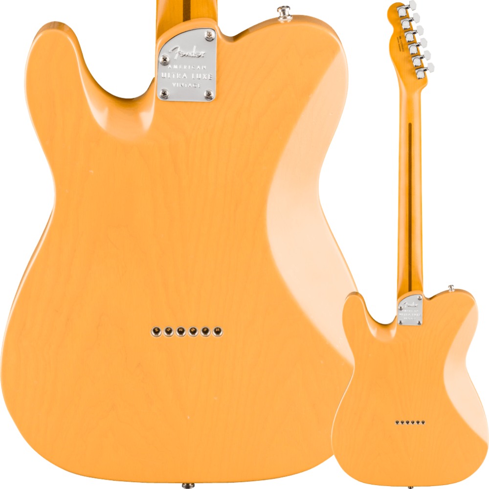 Fender American Ultra Luxe Vintage '50s Telecaster, Maple Fingerboard, Butterscotch Blonde�ҥե������USA�ƥ쥭�㥹������