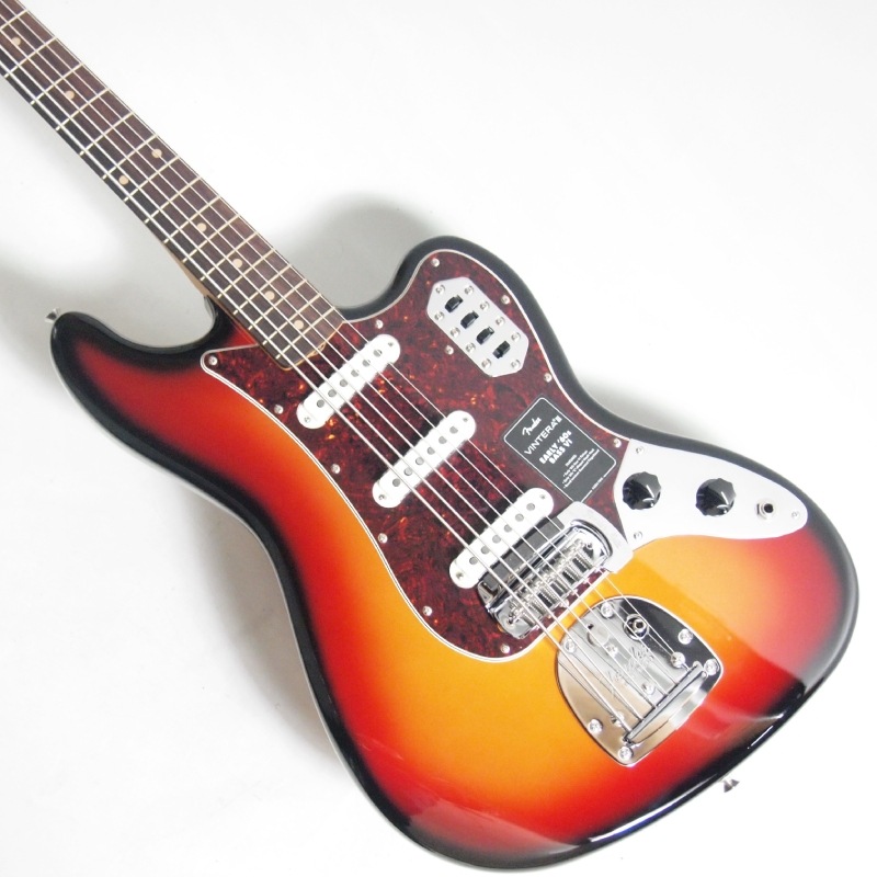 Fender Vintera III Early '60s Bass VI, Rosewood Fingerboard, 3-Color Sunburst �ե������
