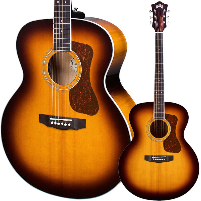 超美品 GUILD F-250E DELUXE ギルド エレアコ ギグバック付 GUILD F-250E DELUXE ANTIQUE BURST エレアコ〈ギルド〉 | Acoustic