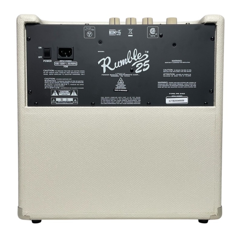 Fender FSR RUMBLE 25 Ivory �١�������� �����ʡҥե��������