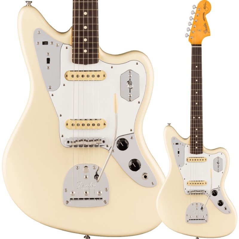 Fender Johnny Marr Jaguar, Rosewood Fingerboard, Olympic White ˡޡ 㥬ҥե