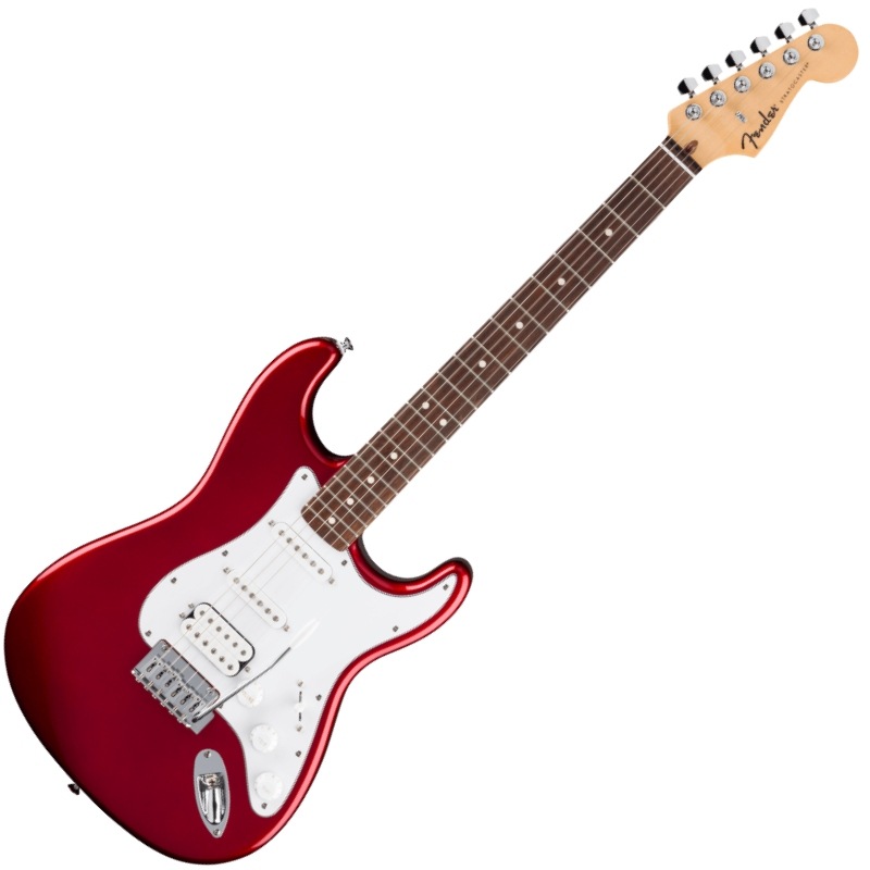 Fender Standard Stratocaster HSS, Laurel Fingerboard, White Pickguard, Candy Cola�ҥե���������ȥ�ȥ��㥹������