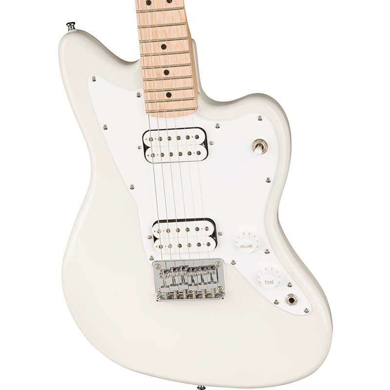 Squier by Fender Mini Jazzmaster HH Olympic White �ߥ˥��㥺�ޥ������ҥ����磻�䡼 �ե��������