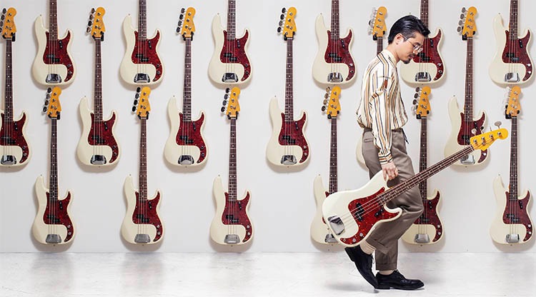 Fender Hama Okamoto Precision Bass #4 Olympic White�ҥե��������