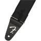 Fender WeighLess Running Logo Strap Black ���������ȥ�å�