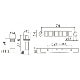 GOTOH/Guitar BRIDGE GE103B-T Chrome�ڥ��ȡ���