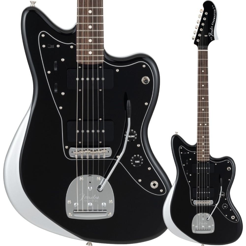 Fender Made in Japan Limited Starmaster, Rosewood Fingerboard, Black�ҥե����������ѥ��