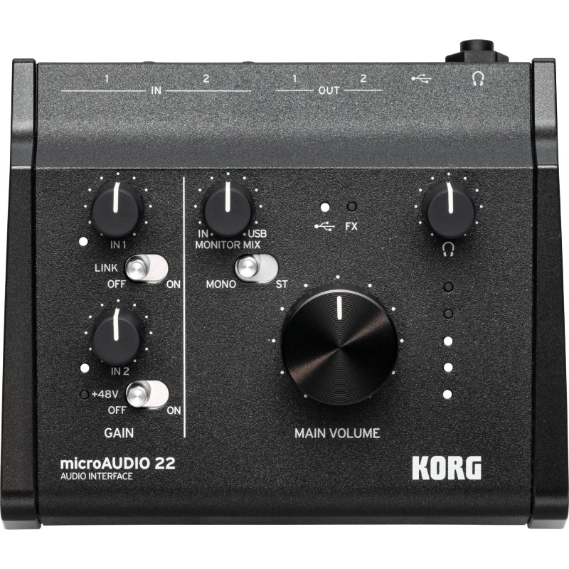 KORG microAUDIO22 �����ǥ������󥿡��ե����� ���륰