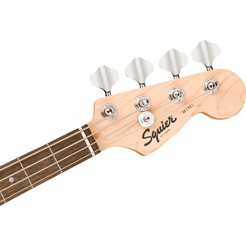Squier by Fender Mini P Bass, Laurel Fingerboard, Black�ڥ����磻�� �ե��������