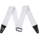 Fender WeighLess Running Logo Strap White ���������ȥ�å�