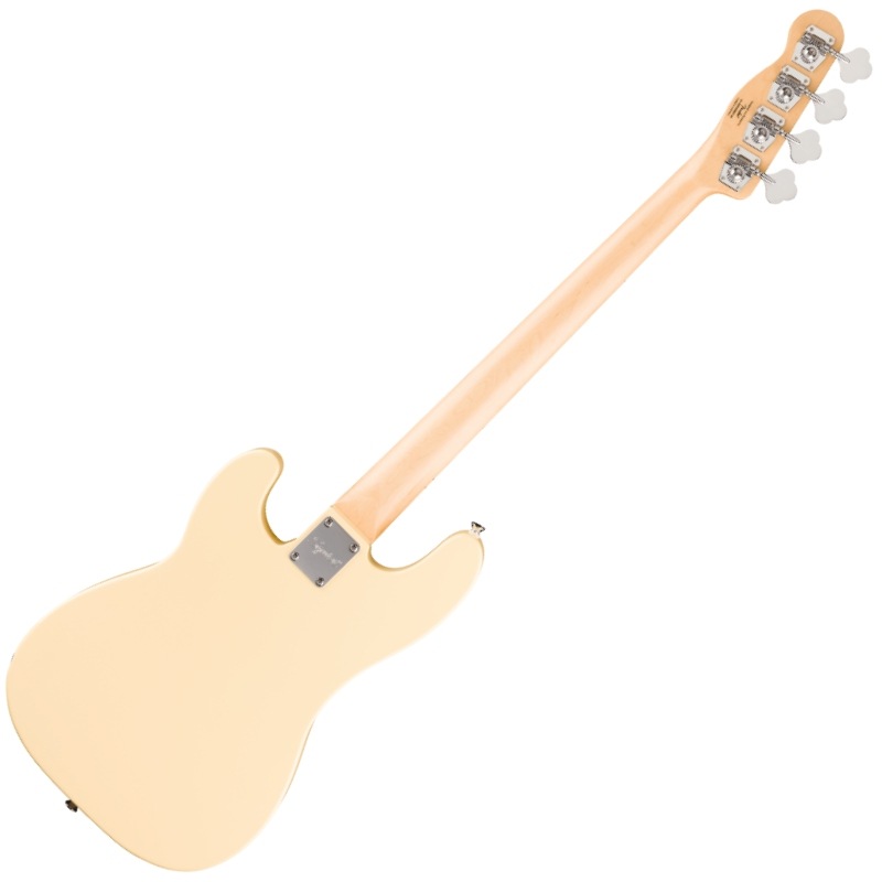 Squier by Fender Paranormal Precision Bass Thinline SJ, Maple Fingerboard, Parchment Pickguard, Vintage White ����饤��١��� �����磻�� �ե������