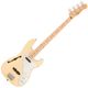Squier by Fender Paranormal Precision Bass Thinline SJ, Maple Fingerboard, Parchment Pickguard, Vintage White ����饤��١��� �����磻�� �ե������