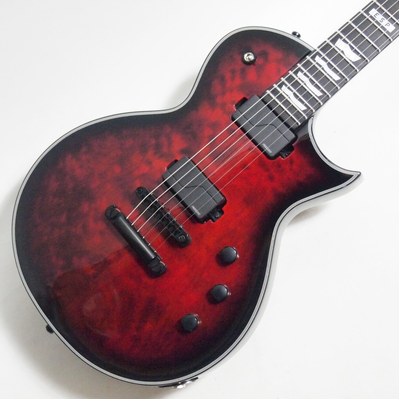 E-II EC QM FL See Thru Black Cherry Sunburst ���쥭������ 3.98kg Made In Japan