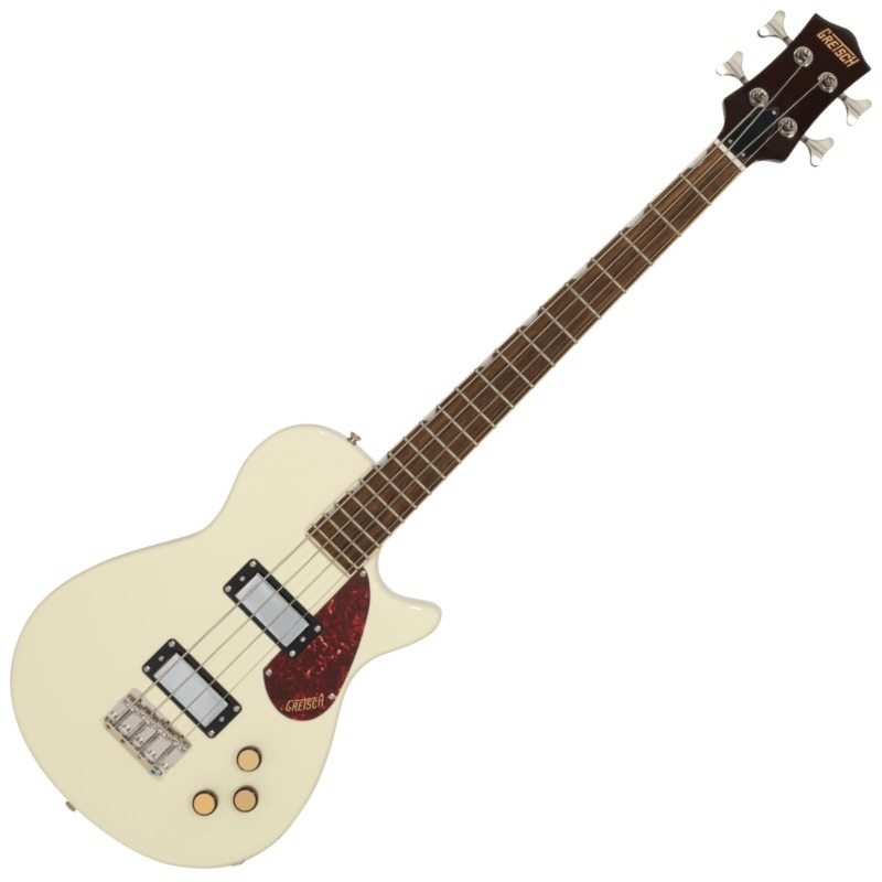 GRETSCH Streamliner Jet Club Bass Single-Cut, Laurel Fingerboard, Vintage White ���硼�ȥ�������١����ҥ���å���