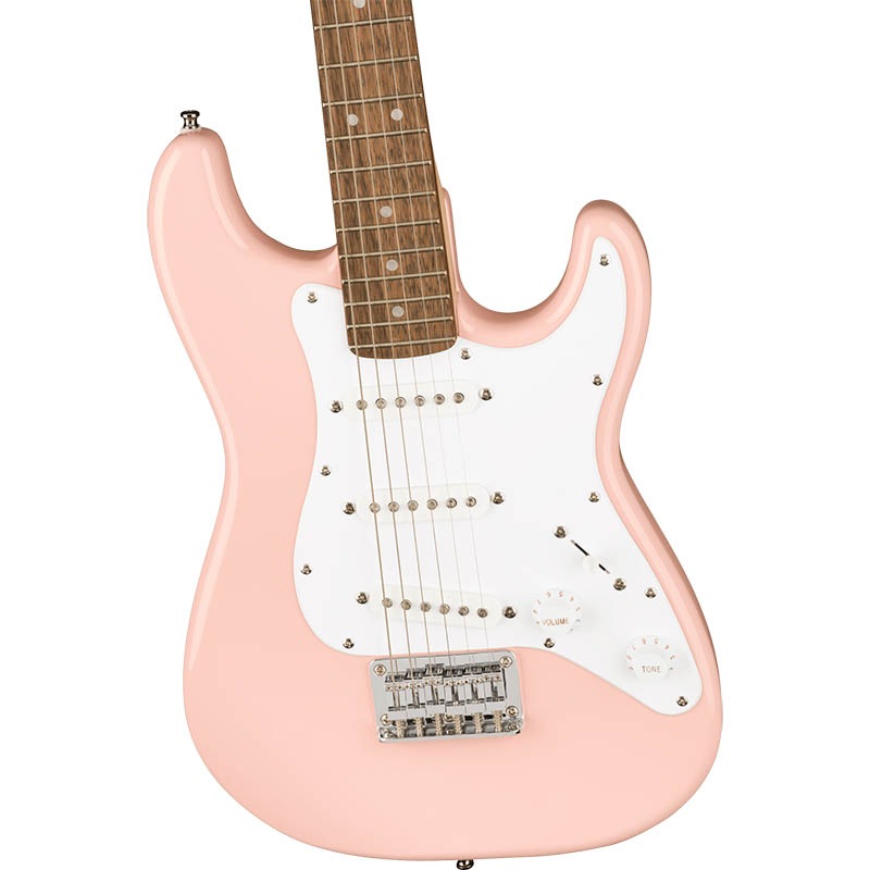 Squier by Fender Mini Stratocaster, Laurel Fingerboard, Shell Pink�ڥ����磻�� �ե��������