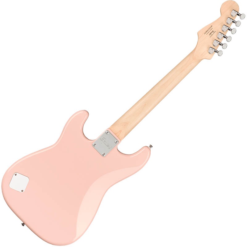 Squier by Fender Mini Stratocaster, Laurel Fingerboard, Shell Pink�ڥ����磻�� �ե��������