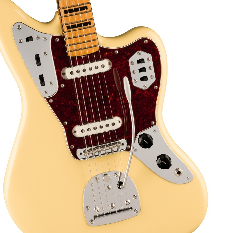 Fender Vintera II '70s Jaguar, Maple Fingerboard, Vintage Whiteҥե㥬