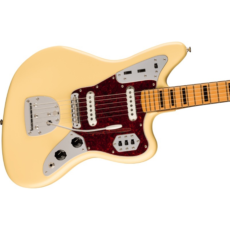 Fender Vintera II '70s Jaguar, Maple Fingerboard, Vintage Whiteҥե㥬