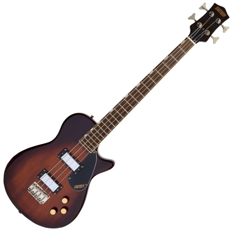 GRETSCH Streamliner Jet Club Bass Single-Cut, Laurel Fingerboard, Havana Burst ���硼�ȥ�������١����ҥ���å���