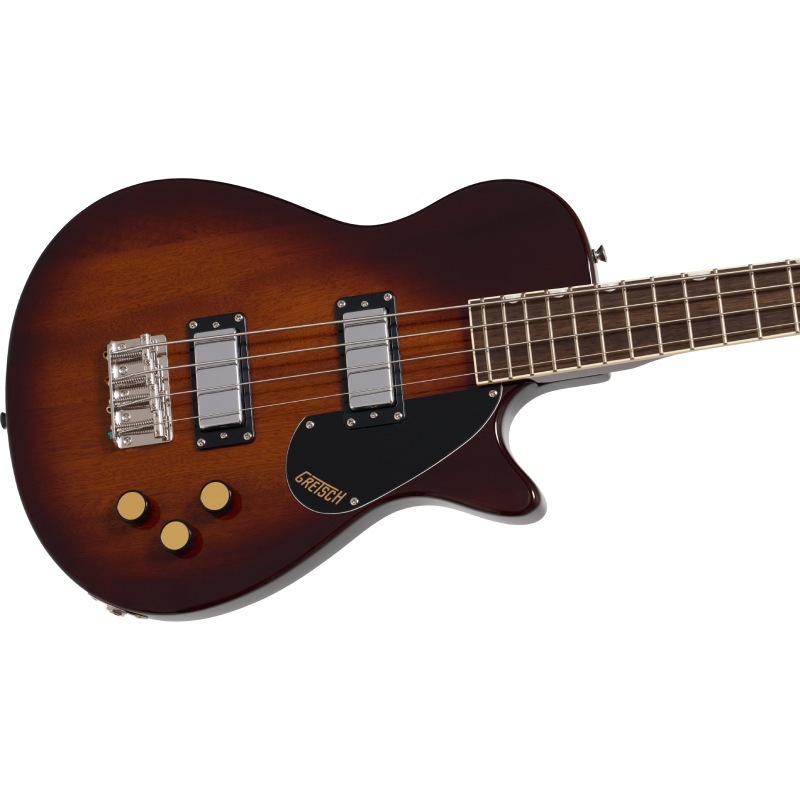 GRETSCH Streamliner Jet Club Bass Single-Cut, Laurel Fingerboard, Havana Burst ���硼�ȥ�������١����ҥ���å���